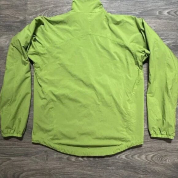 Patagonia Men's Medium Zephur Jacket Seaweed Green Lightweight Fleece Lined - Picture 3 of 8